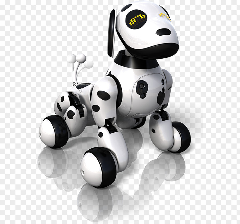 Puppy Dalmatian Dog Robotic Pet PNG