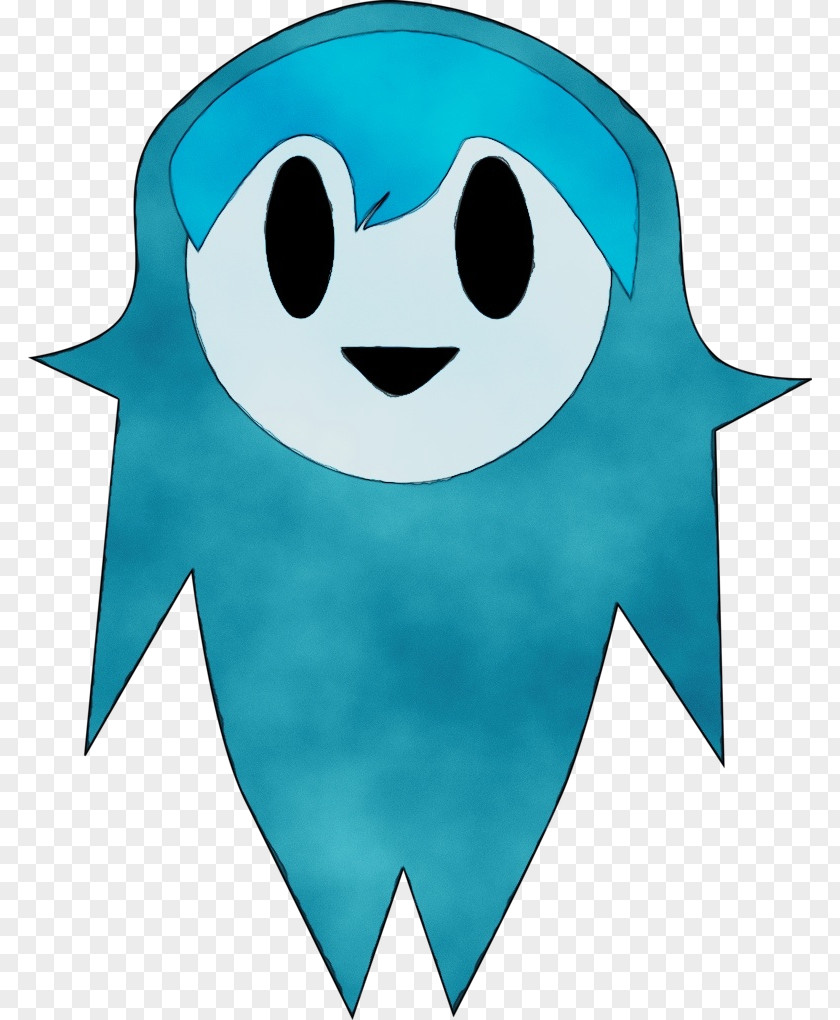 Fictional Character Smile Aqua Turquoise Cartoon Azure Teal PNG
