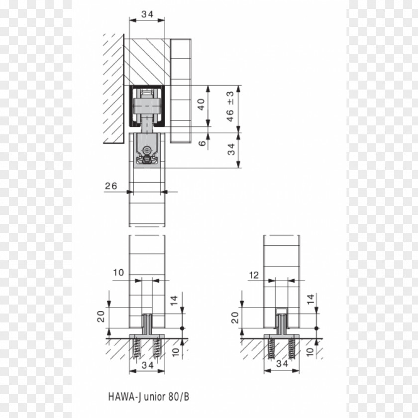 Line Floor Plan Technical Drawing PNG