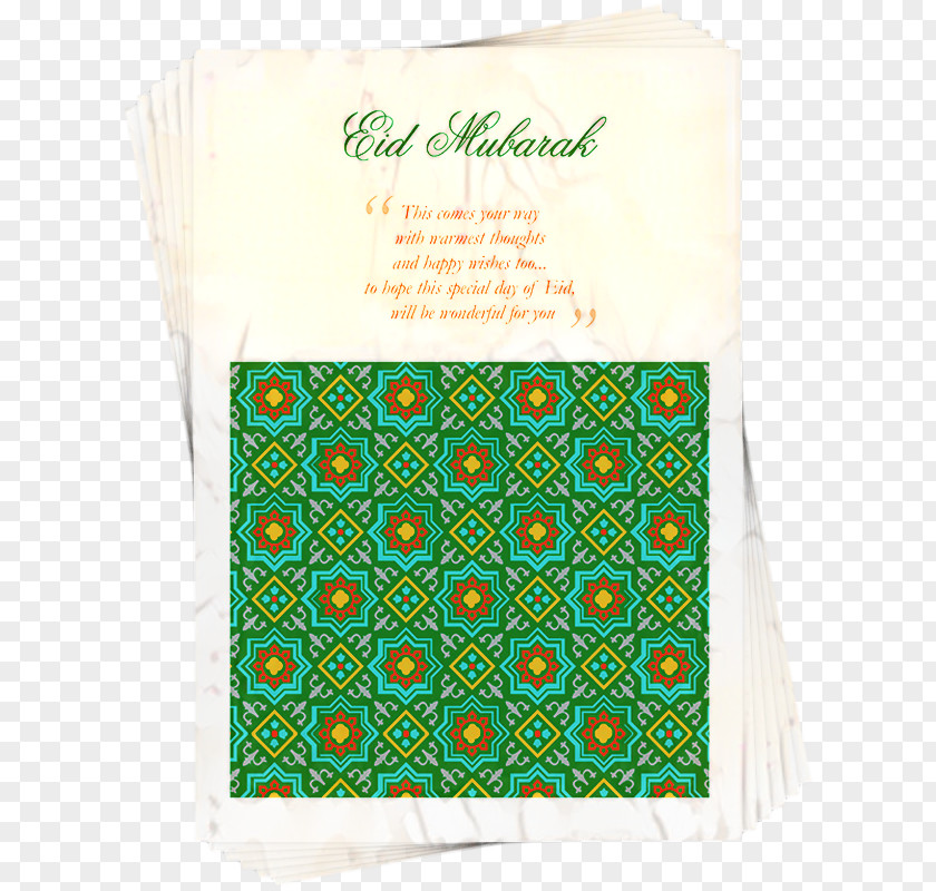 Linens Textile Eid Greeting Cards PNG