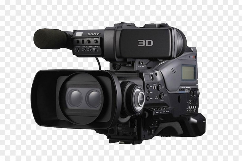 Camera 3D Camcorder Film Television PNG