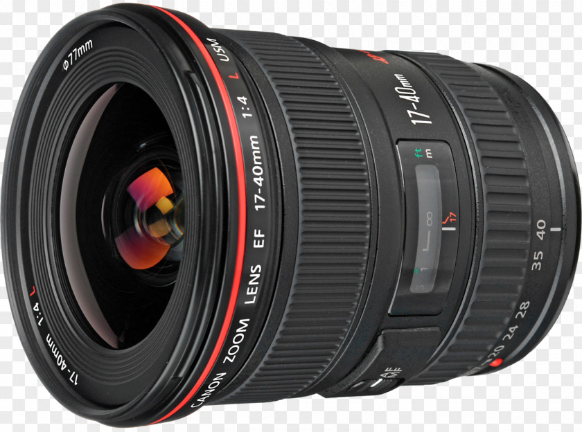 Camera Lens Canon EF Mount EF-S 17–40mm PNG