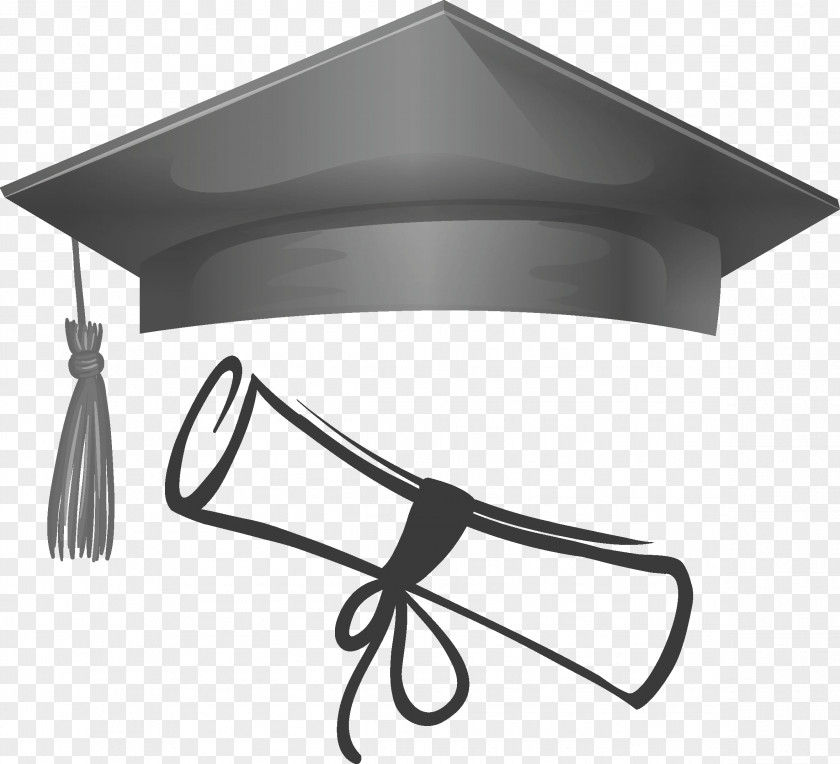 Design Square Academic Cap PNG