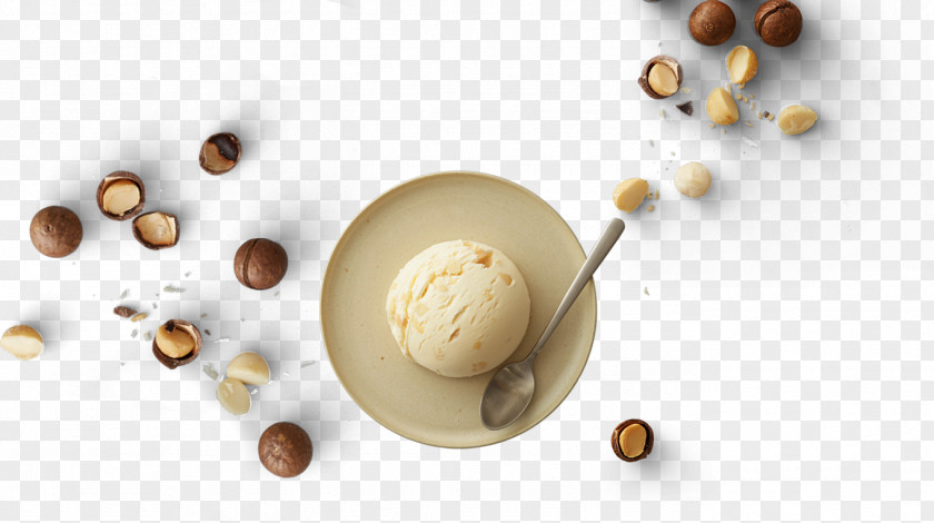 Macadamia Nuts Ice Cream Banner Häagen-Dazs Food Sales Promotion PNG
