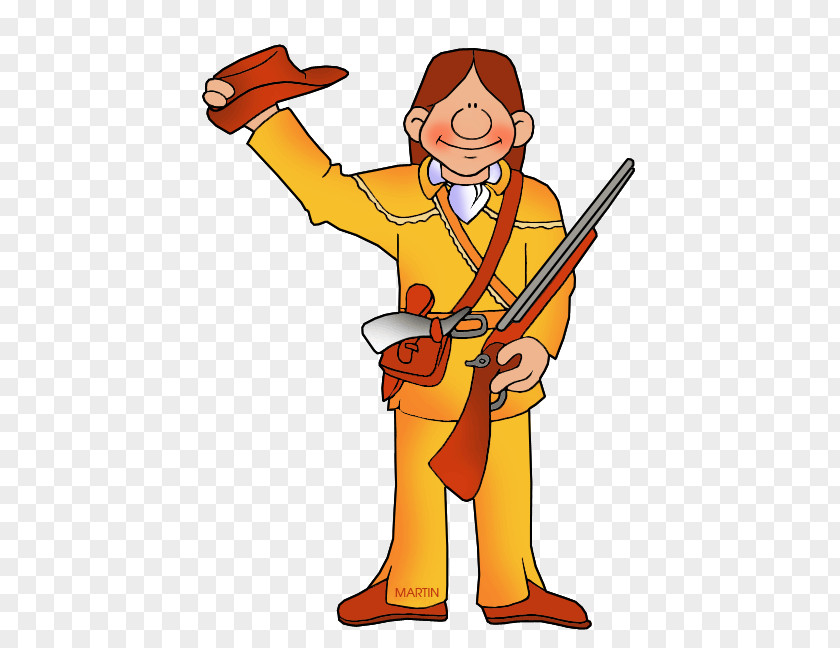 American Frontier Davy Crockett YouTube Clip Art PNG