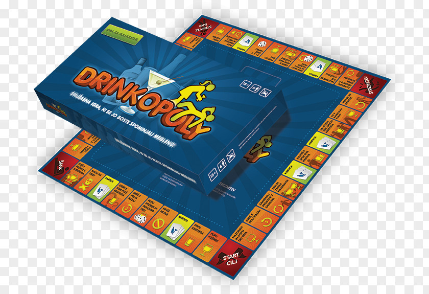 Board Game Drinkopoly Drinking Card PNG