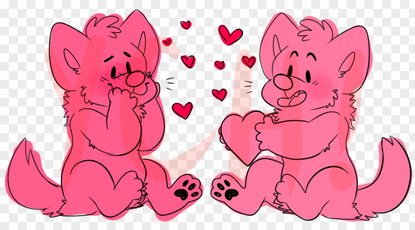 Cat Valentine's Day Pig Illustration Horse PNG