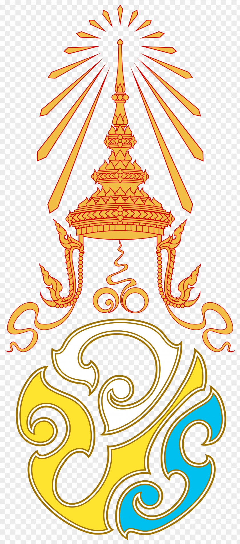 Flag Thailand Monarch Chakri Dynasty พระปรมาภิไธย PNG