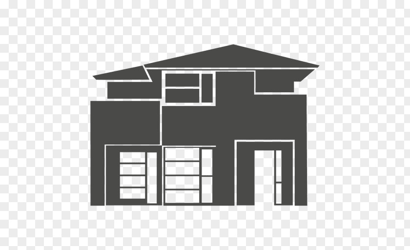 House Silhouette Interior Design Services Building PNG