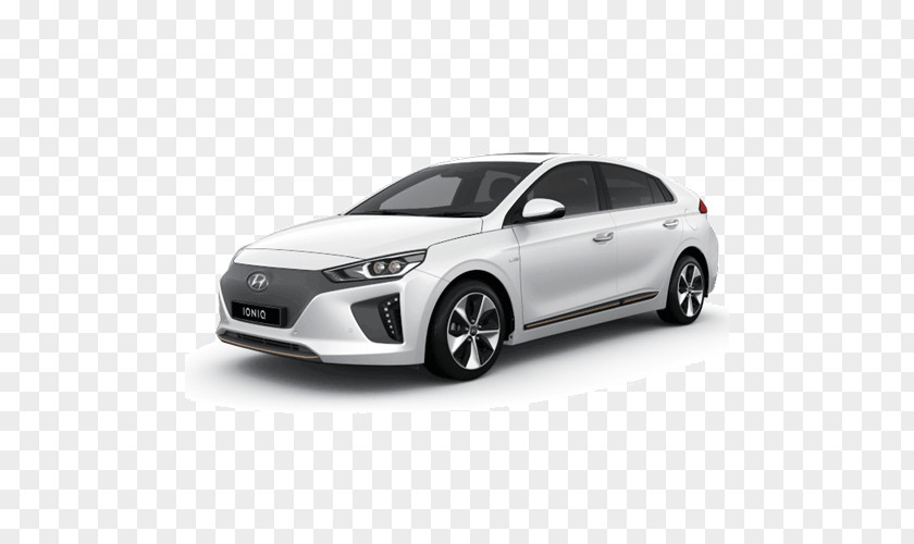 Hyundai Motor Company Electric Vehicle Car 2018 Ioniq EV Hatchback PNG