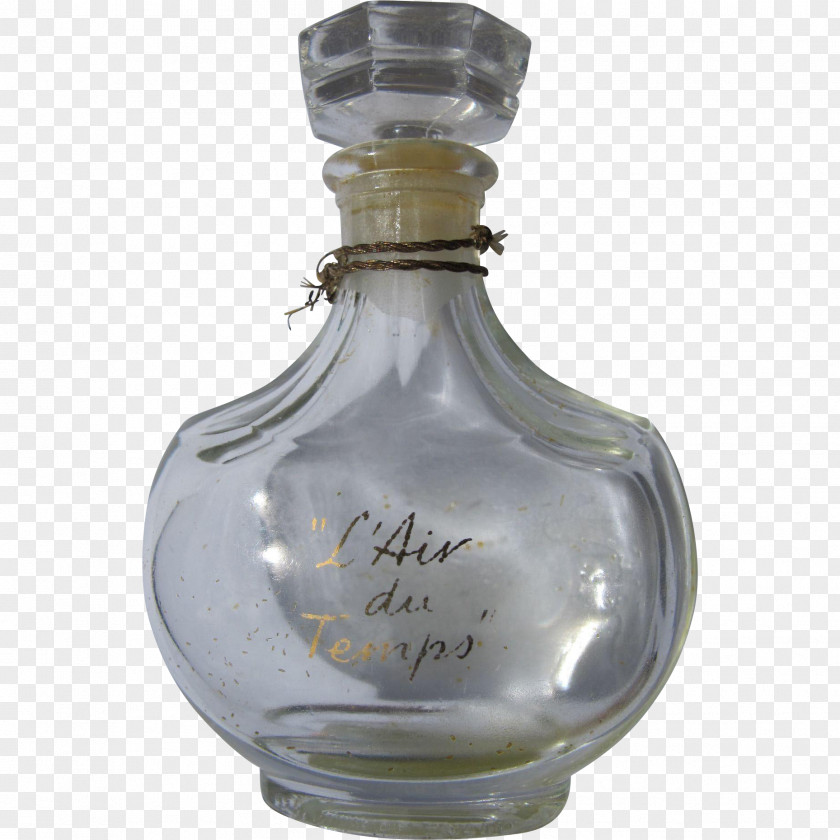 Perfume Glass Bottle Lalique Nina Ricci L'Air Du Temps PNG