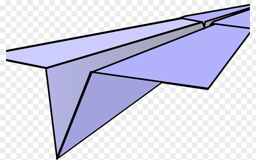 Triangle Table Paper Airplane Drawing PNG