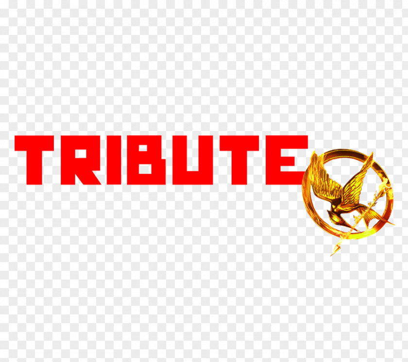 Tribute Text The Hunger Games Logo PNG