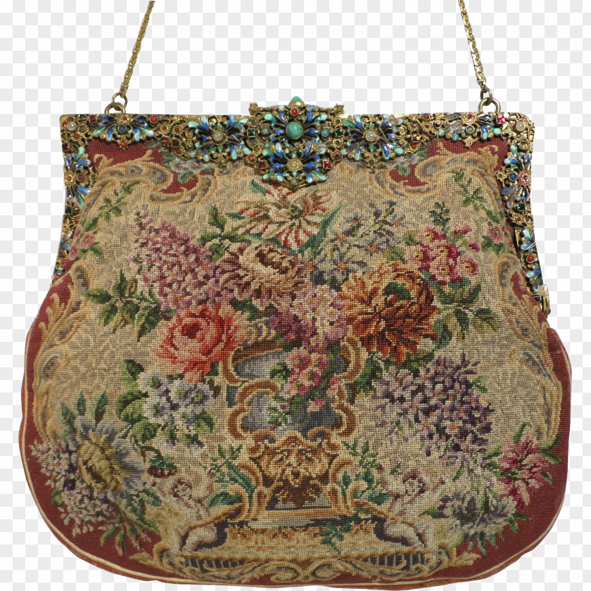 Antique Handbag Tapestry Vintage Clothing PNG