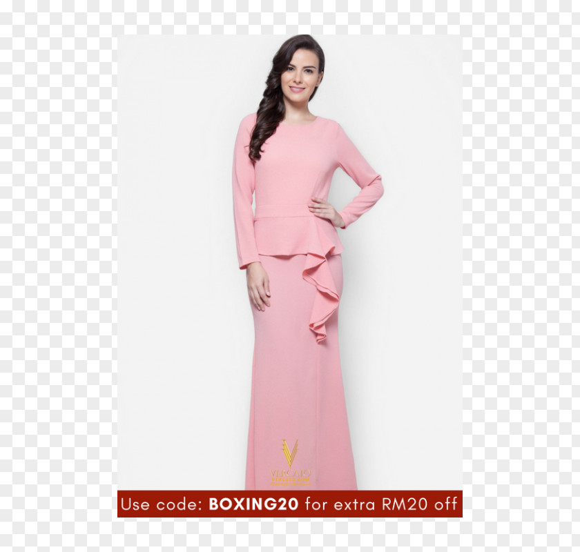 Dress Islamic Fashion Baju Kurung Design PNG