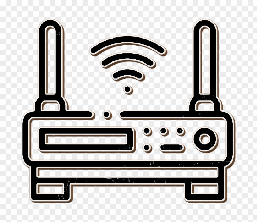 Smarthome Icon Router PNG