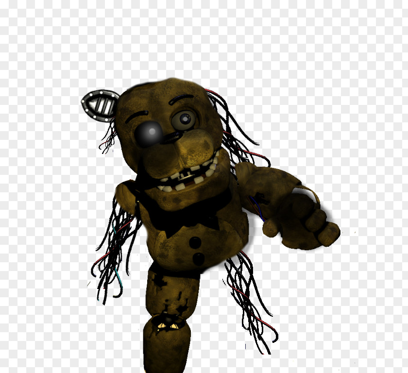 Withered Five Nights At Freddy's 2 Freddy Fazbear's Pizzeria Simulator Animatronics Jump Scare PNG