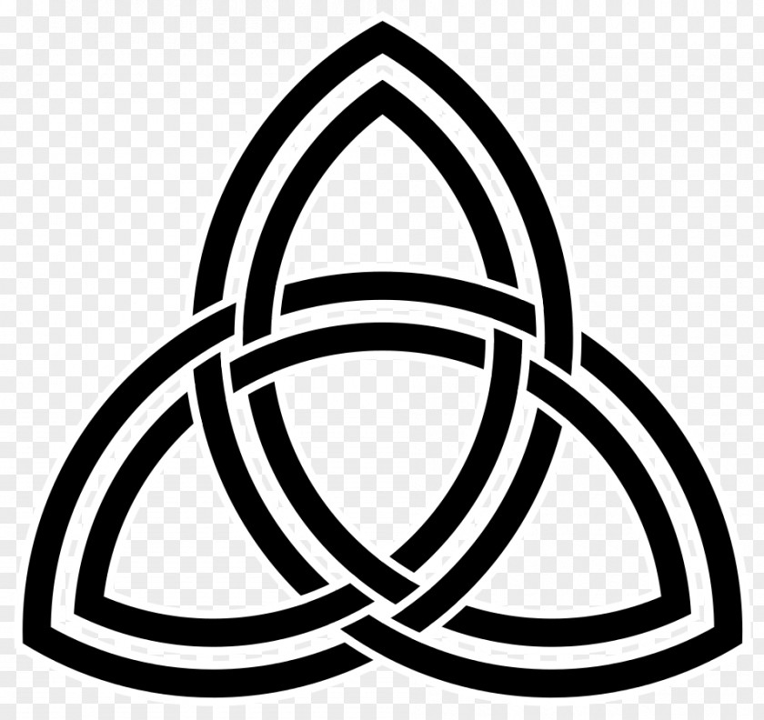 Amulet Triquetra Symbol Trinity Vesica Piscis PNG
