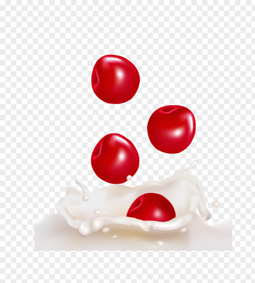 Apple Milk Berry Fruit PNG