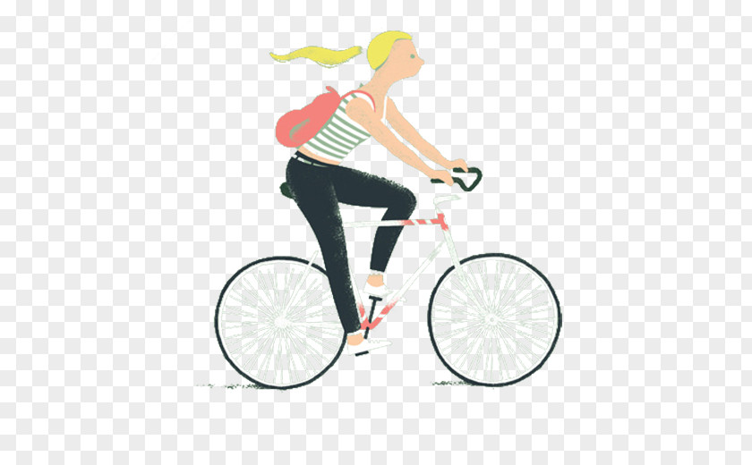 Bicycle Wheel Cycling Frame Road PNG wheel frame bicycle, Girl riding a bike clipart PNG