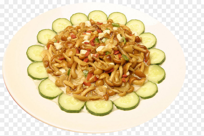 Chicken Rice Slippery Mushrooms Karedok Hainanese Thai Cuisine Vegetarian PNG