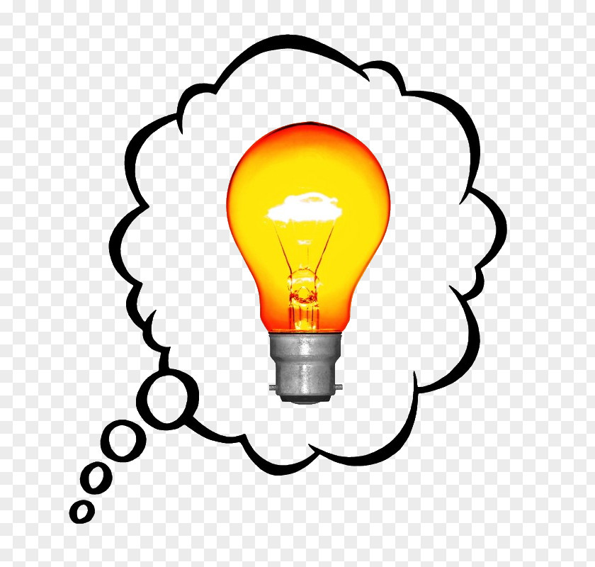 Idea Incandescent Light Bulb Clip Art PNG