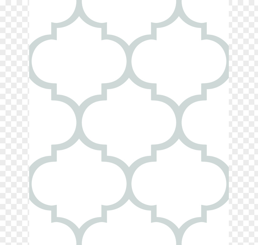 Quatrefoil Shape Cliparts Outline Clip Art PNG