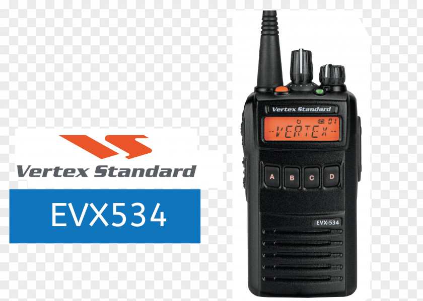 Radio Vertex EVX-534 Two-way Yaesu Mobile PNG