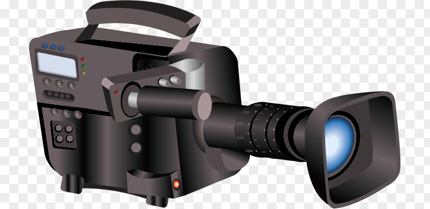 Video Camera Digital SLR Lens PNG