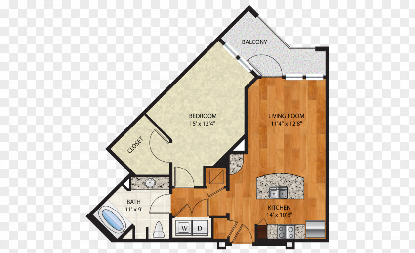 Apartment The Ivy Residences At Health Village Floor Plan Home South Carolina PNG