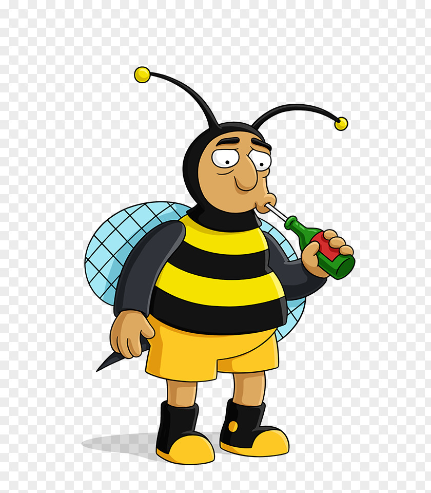 Machu Picchu Bumblebee Man Comic Book Guy Otto Mann Homer Simpson Lionel Hutz PNG