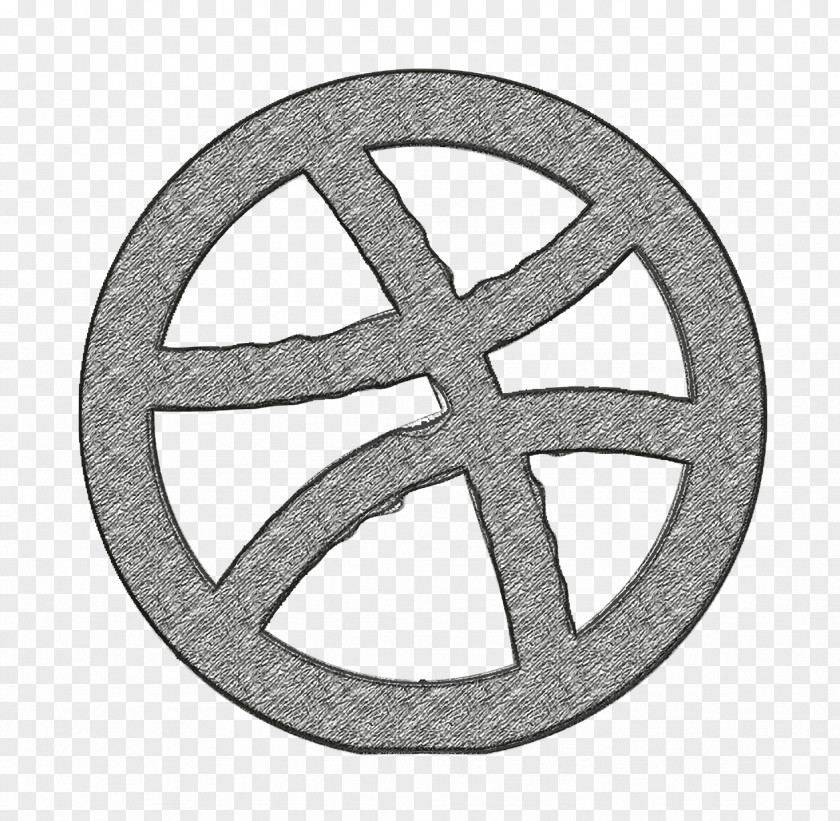 Peace Metal Circle Icon Dribbble PNG