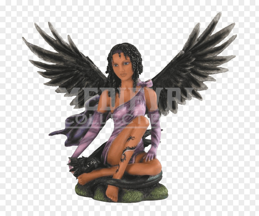 Angel Figurine Statue Fairy Dragon PNG Dragon, angel girl sexy clipart PNG