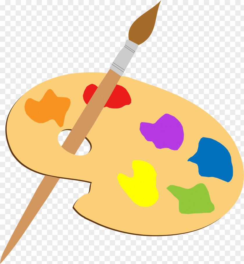Brushes Palette Art Painting Paintbrush Clip PNG