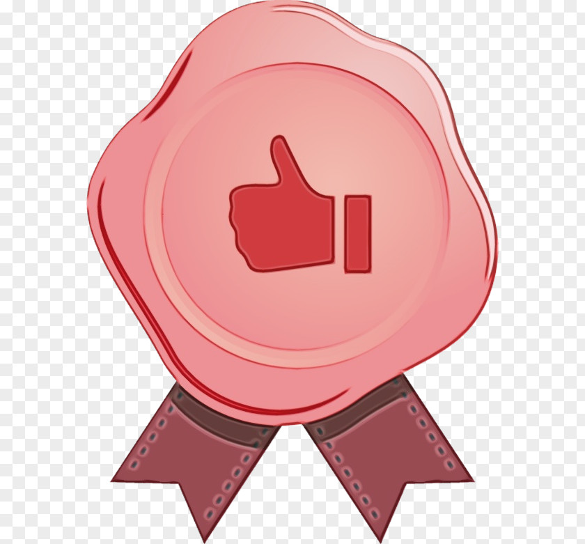 Gesture Finger Pink Red Clip Art Hand Thumb PNG