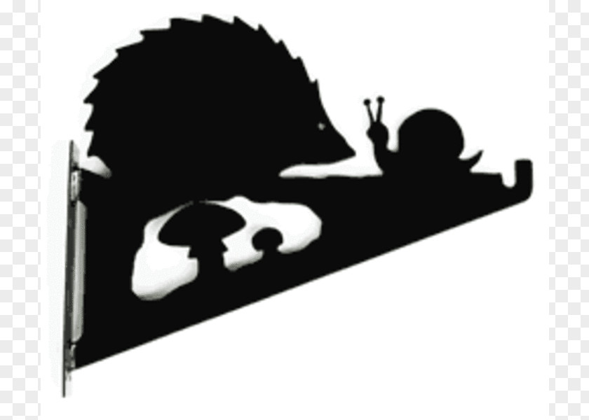Hanging Basket Hedgehog Logo Brand White PNG