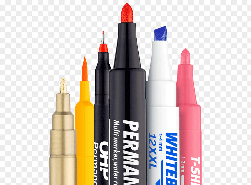 Pen Marker Permanent Office Supplies Highlighter PNG