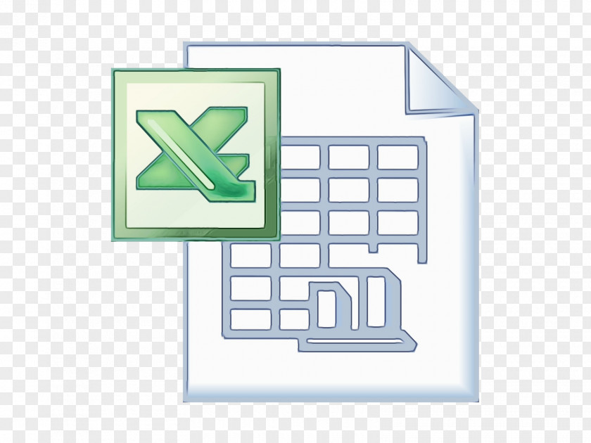 Rectangle Diagram Excel Logo PNG