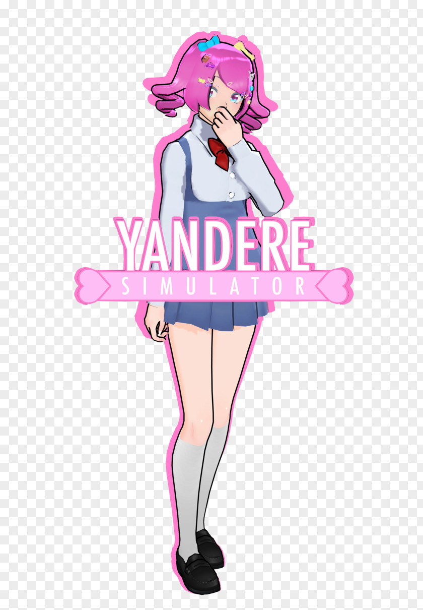 School Days Yandere Simulator Uniform Costume Character PNG