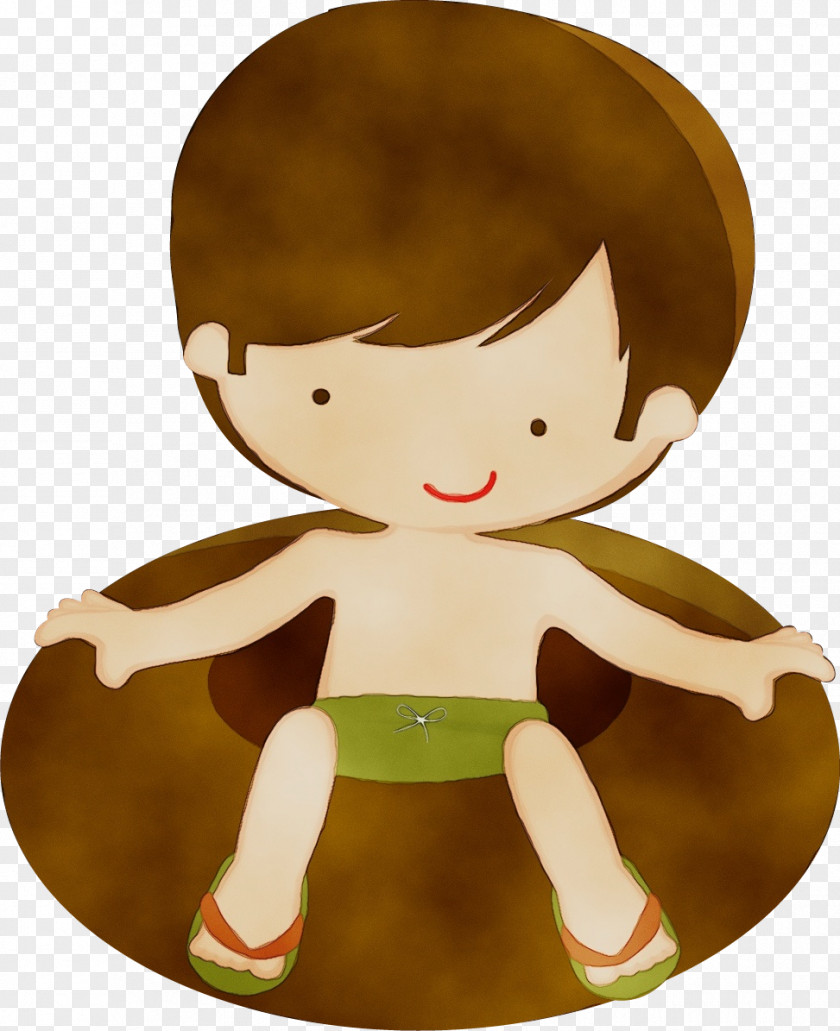 Tableware Plate Cartoon Brown Hair PNG