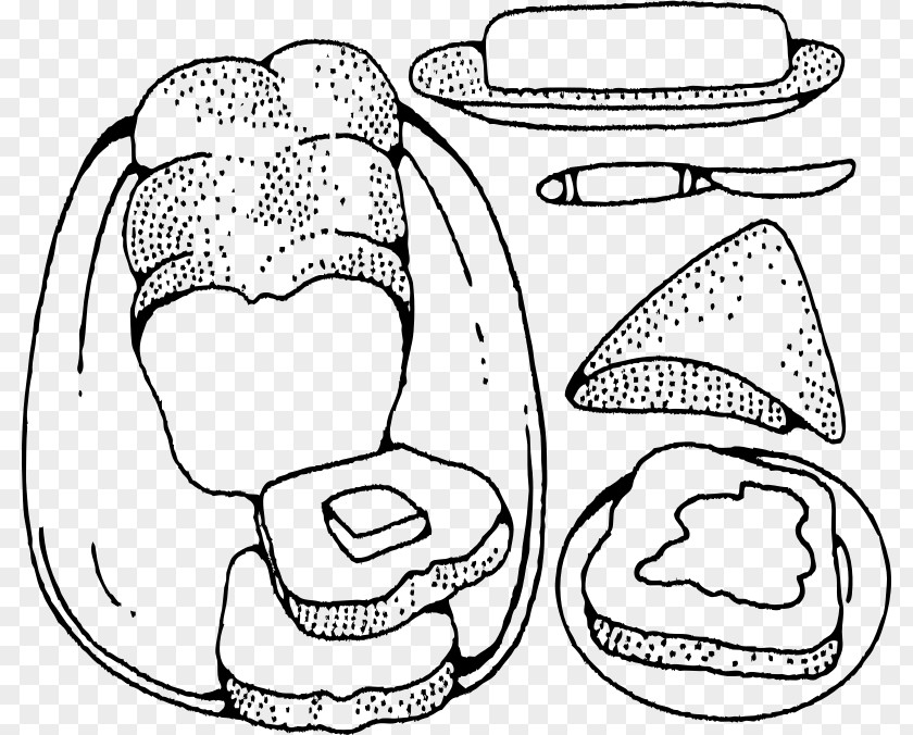 Butter Peanut And Jelly Sandwich Bakery Baguette White Bread Clip Art PNG