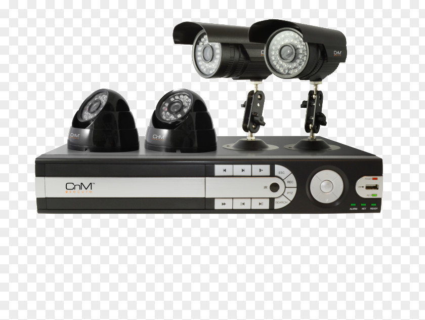 Cctv Camera Dvr Kit Electronics Technology PNG