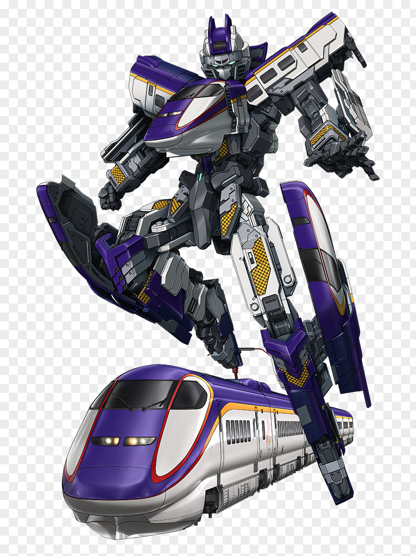 E3 Tsubasa Shinkansen Henkei Robo Shinkalion Series Komachi Nozomi PNG