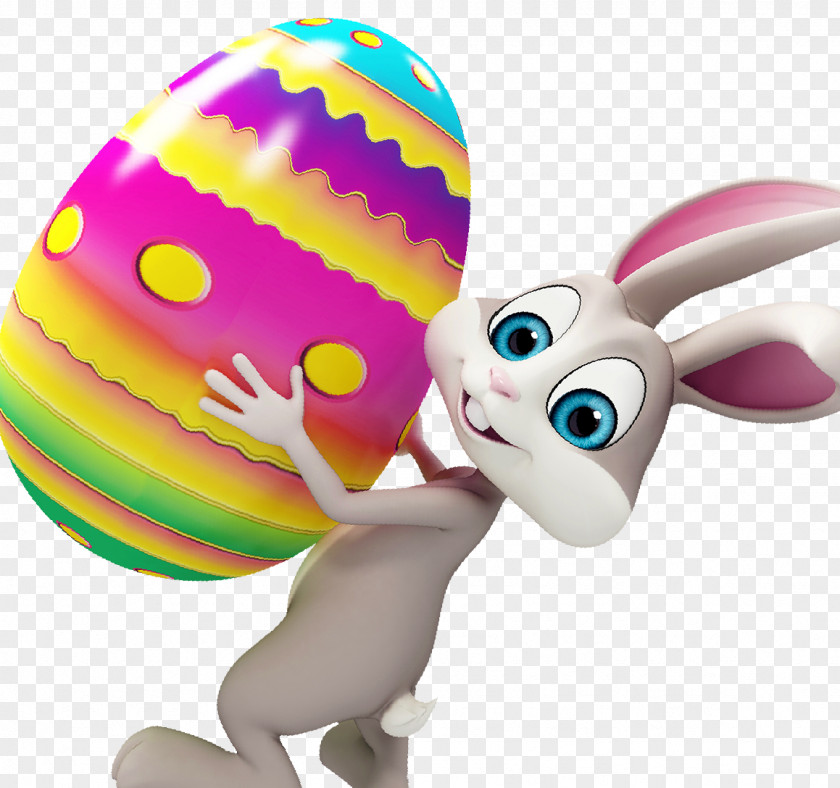 Easter Bunny Rabbit Egg Monday PNG