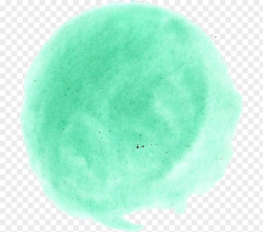 Green Circle Teal Aqua Turquoise PNG