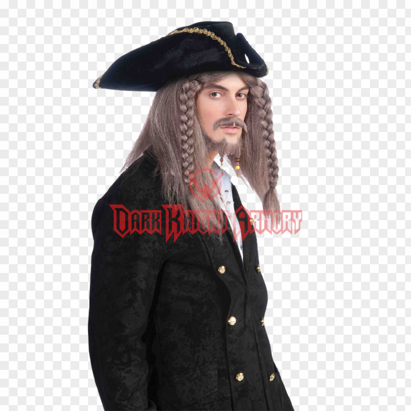 Hat Jack Sparrow Pirates Of The Caribbean: Curse Black Pearl Piracy Wig PNG