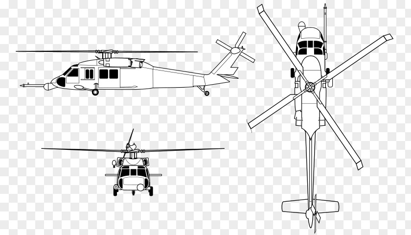 Helicopter Rotor Sikorsky HH-60 Pave Hawk UH-60 Black SH-60 Seahawk PNG
