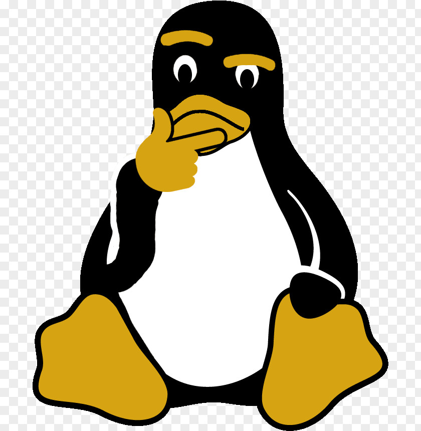 Linux Tux Operating Systems PNG
