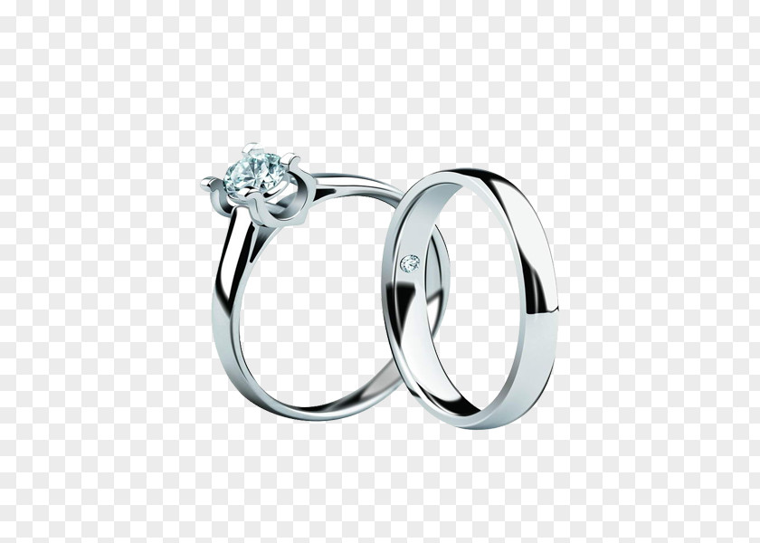 White Gold Ring On The Wedding Engagement Marriage PNG