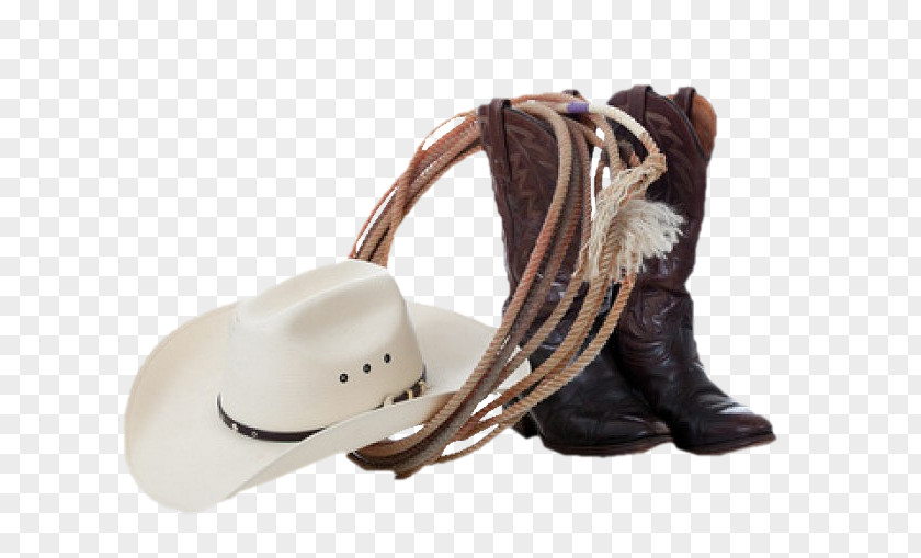 Boot American Frontier Cowboy Hat Stock Photography PNG